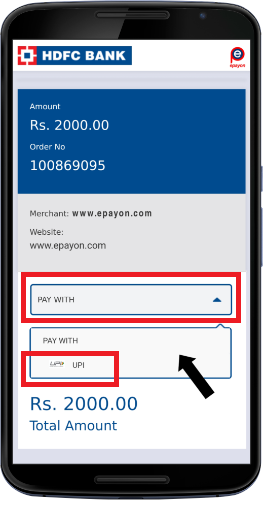 HELP PAGE - ADD MONEY VIA UPI : ePayon - Cashback ...