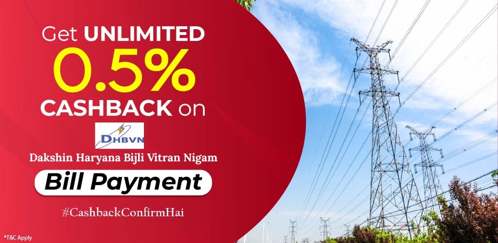 Dakshin Haryana Bijli Vitran Nigam (DHBVN) Bill Payment.