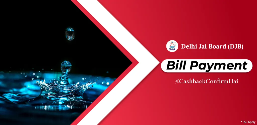 Delhi Jal Board (DJB) Bill Payment.