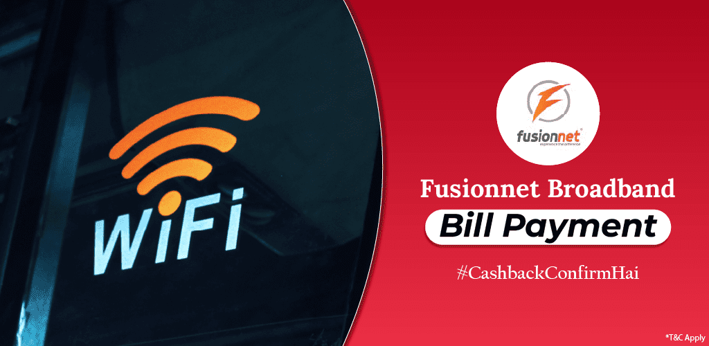 Fusionnet Broadband Bill Payment.