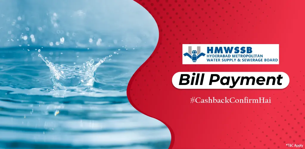 Hyderabad Metropolitan Water Supply and Sewerage Board Bill Payment.