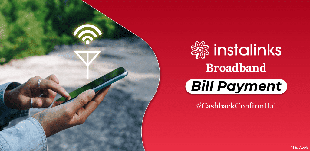 Instalinks Broadband Bill Payment.