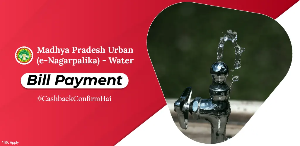 Madhya Pradesh Urban (e-Nagarpalika) – Water Bill Payment.