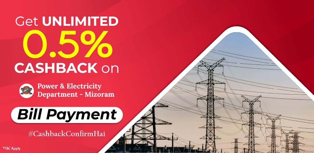Power & Electricity Department – Mizoram Bill Payment.