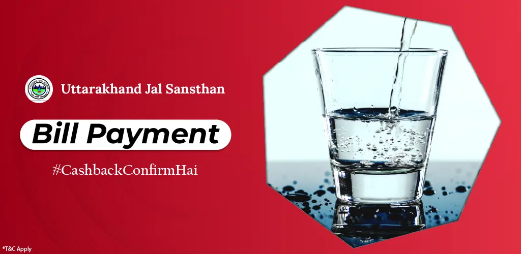 Uttarakhand Jal Sansthan Bill Payment.