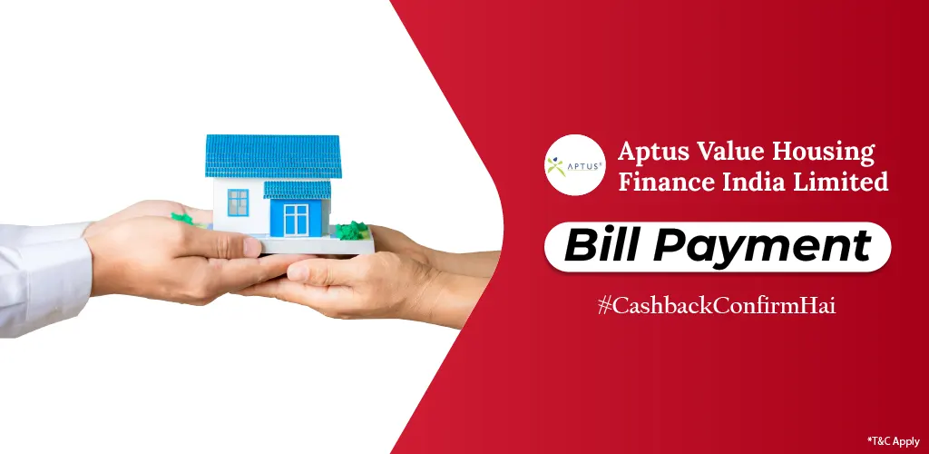 Aptus Value Housing Finance India Limited Loan Bill Payment.