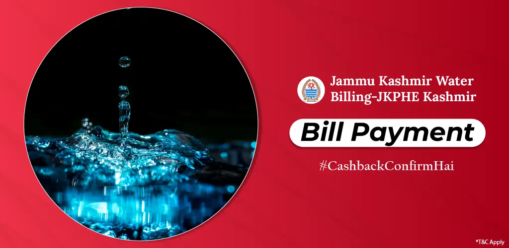 Jammu Kashmir Water Billing-JKPHE Kashmir Water Bill Payment.