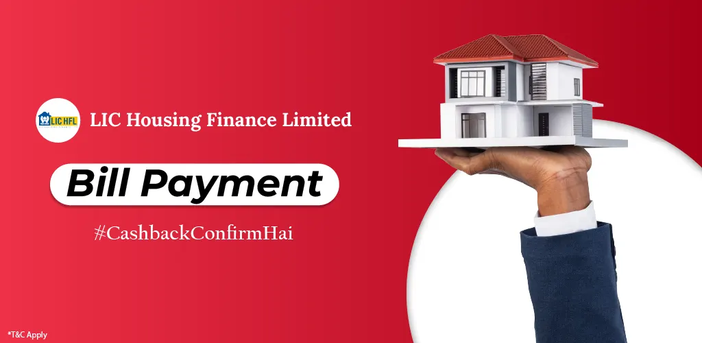 LIC Housing Finance Limited Loan Bill Payment.