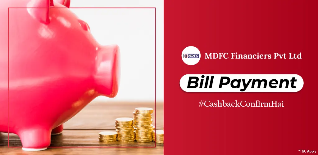 MDFC Financiers Pvt Ltd Loan Bill Payment.