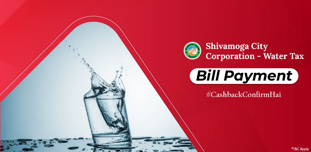 Shivamoga City Corporation – Water Tax  Bill Payment.