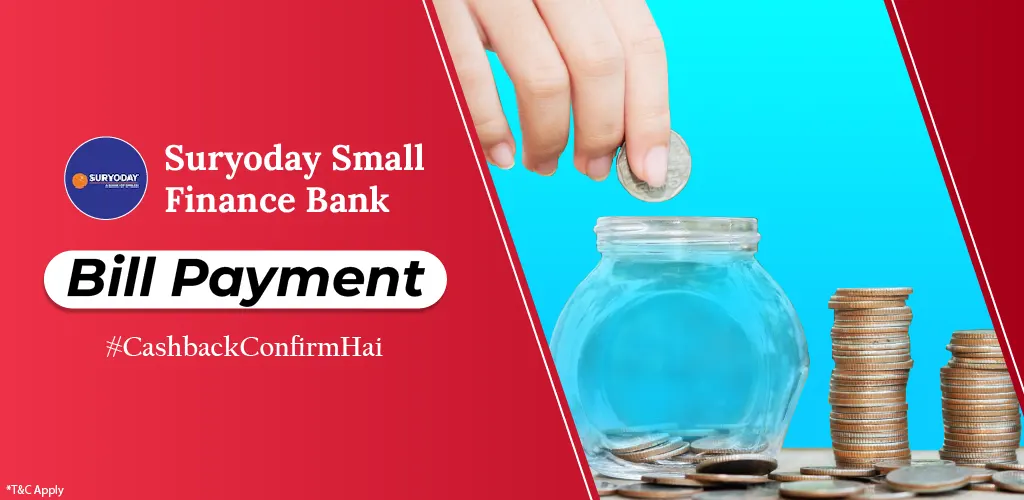 Suryoday Small Finance Bank Loan Bill Payment.