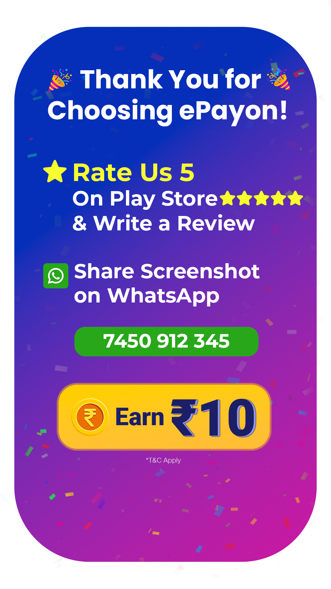 https://play.google.com/store/apps/details?id=com.epayon.app