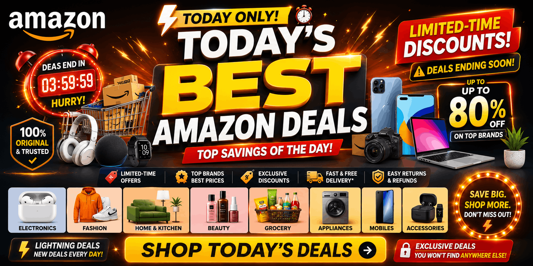 Todays Best Amazon Deals