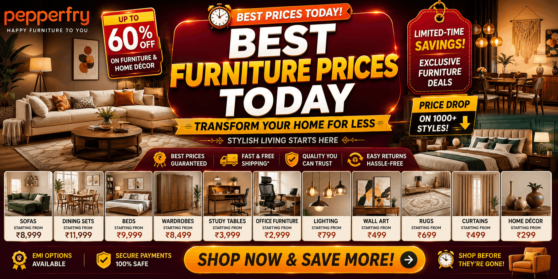 Home Makeover Deals Available Today